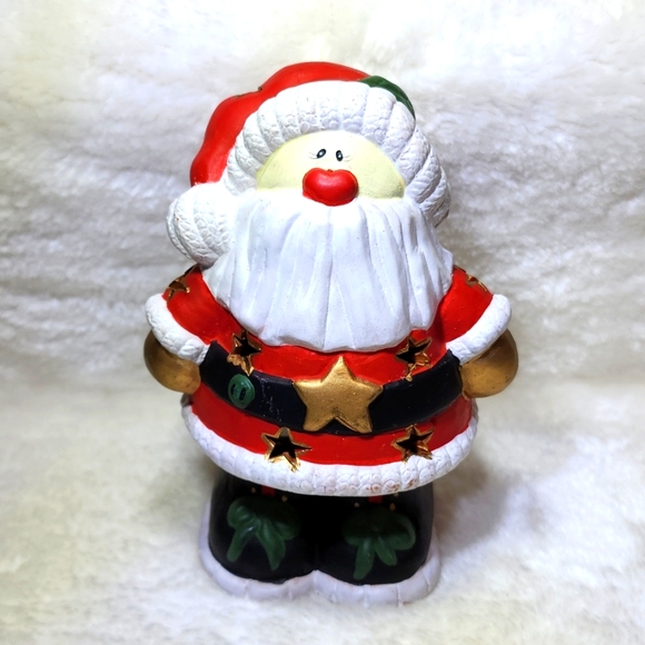 Vintage Star SantaTea candle holder - Picture 1 of 12